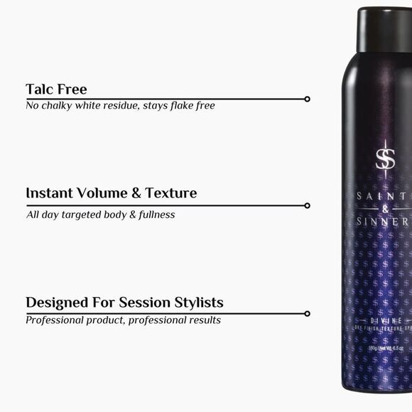 Saints & Sinners Divine Dry Finish Texture Spray volume, texture+smells amazing - Picture 7 of 9